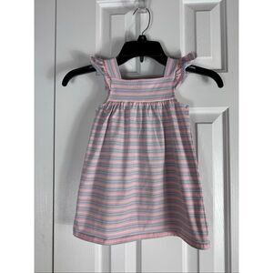 NWT Classic Whimsy Amy Dress Pink & Blue Stripe Size 24m